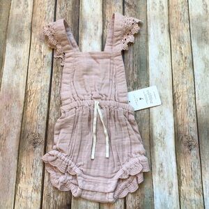 NWT Jamie Kay Muslin Lace Indie Playsuit